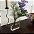 Vaso de flores em acrilico cristal decoração 160 x 45 x 200 x 3mm estilo livro - Imagem 6