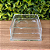 Caixa em acrílico cristal 150 x 150 x 50 x 2mm com berço para ovo de colher pequeno - Imagem 2