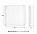 Kit Caixas Moldura em Acrílico Cristal 100 x 30 x 100 x 3mm com Tampa Deslizante 2mm - Imagem 2
