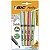 MARCA TEXTO C/ 4 BIC PASTEL AZ/AM/RS/VERDE - Imagem 1
