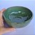 Bowl grande 500ml Verde Pântano esmaltado por fora - Imagem 4