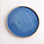 Prato reto 22cm azul - Imagem 3