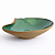 Prato Meia Lua Verde com Detalhe amassado para servir sopas, massas e saladas - Imagem 6
