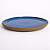 Prato reto Azul 28cm de diâmetro - Imagem 4