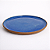 Prato reto Azul 28cm de diâmetro - Imagem 5