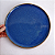 Prato reto Azul 28cm de diâmetro - Imagem 1