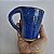 Caneca alça laço 250ml azul - Imagem 4