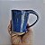 Caneca alça laço 250ml azul - Imagem 3