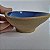Bowl meia lua com detalhe amassado azul - Imagem 8