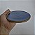 Prato 14cm azul com detalhe amassado - Imagem 1