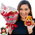 Buquê de Rosas Artificiais + Urso + Cartão - Imagem 1