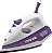 Black Decker Ferro de Passar Roupa, com Vaporizador, Base Antiaderente, Branco e Roxo, Modelo FX1000, 127V - Imagem 1