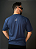 CAMISETA AZUL MARINHO OVERSIZED BASICA - Imagem 1