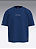 CAMISETA AZUL MARINHO OVERSIZED BASICA - Imagem 4