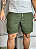 SHORTS EM LINHO PREMIUM - VERDE MILITAR - Imagem 1