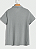 Camisa Polo Europeia Cinza Chumbo - Imagem 2