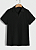 Camisa Polo Europeia Casual - Preta - Imagem 1