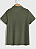 Camisa Polo Europeia Casual - Verde Militar - Imagem 2