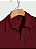 Camisa Polo Europeia Casual - Vinho - Imagem 3