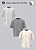 Kit 3 Camisetas Oversized Heavy - 250 g/m² - Imagem 9