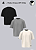 Kit 3 Camisetas Oversized Heavy - 250 g/m² - Imagem 4