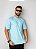 CAMISETA OVERSIZED BASIC - AZUL PISCINA - Imagem 2