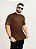 CAMISETA OVERSIZED BASIC - MARROM - Imagem 3
