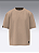 CAMISETA OVERSIZED BASIC - BEGE - Imagem 4
