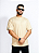 CAMISETA OVERSIZED BASIC - BEGE - Imagem 3