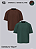 Kit 2 Camisetas Oversized Basic - 170 g/m² - Imagem 13