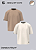 Kit 2 Camisetas Oversized Basic - 170 g/m² - Imagem 5