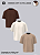 Kit 3 Camisetas Oversized Basic - 170 g/m² - Imagem 2