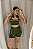 Conjunto LUNAR de short premium polieste sem bojo VERDE MILITAR - Imagem 1