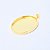 Pingente Oval para colar simples - Imagem 8