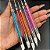 Pincel Caneta de Cera Unhas Ponta dupla Manicure kit 5 Unid - Imagem 2