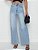 Calça Jeans Wide Leg 100% Algodão Tradicional Original - Imagem 1