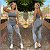 Legging "V" - Cinza Mescla - Imagem 1