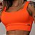 Top Faixa Laranja Neon Alças Fixas - Imagem 1