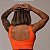 Top Faixa Laranja Neon Alças Fixas - Imagem 2