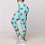 Legging Link Azul Algodão doce c/ Estampa Chiclete - Imagem 1