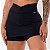 Shorts-Saia Mini-Saia Curto Preto - Imagem 1