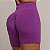 Shorts Jump Empina BumBum - Grape Roxo c/ cordão laranja neon - Imagem 2