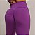 Legging Jump Empina BumBum Amarração - Grape Roxo c/ cordão laranja neon - Imagem 2