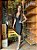 Vestido Sexy Cut Bandagem Premium Preto - Imagem 1