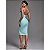 Vestido Bandagem Premium Turquesa - Imagem 3