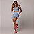 Shorts Jump Estampa Welt Azul Celeste - Imagem 2