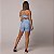 Shorts Jump Estampa Welt Azul Celeste - Imagem 3