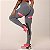 Legging Intense Empina Bum-Bum Mescla c/ Elastico Pink Neon - Imagem 1