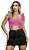 Top Cropped Tricot Alça Babado - Imagem 2