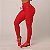Legging Laço Empina BumBum - Jacquard Vermelho Scarlet - Imagem 1